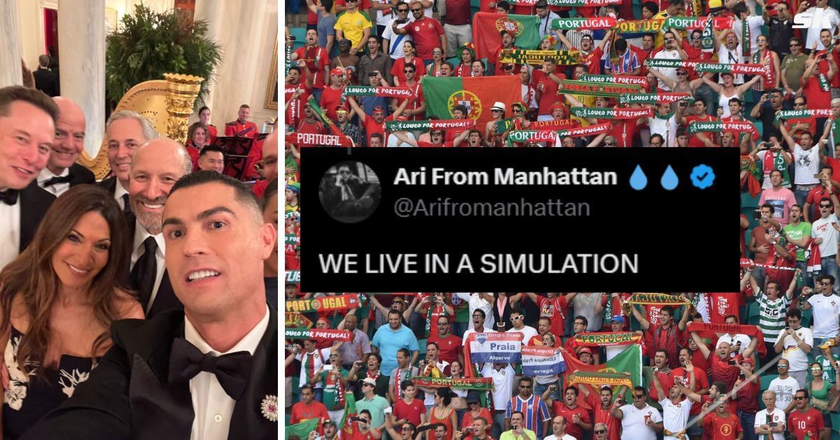"Too much power in one frame" - Fans react as Cristiano Ronaldo takes selfie with Elon Musk and other delegates in White House event