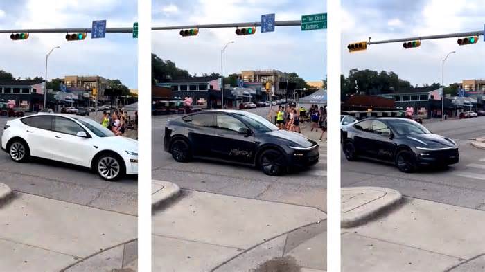 Tesla’s First Robotaxi Caught Driving Itself Just Before June 22 Launch