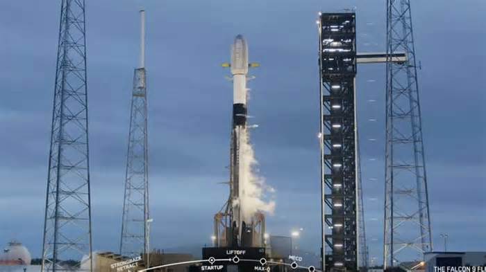 SpaceX launching more Starlink satellites from Cape Canaveral early Monday
