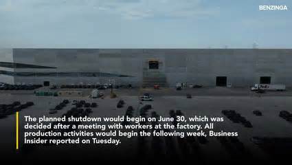 Tesla Will Shut Down Production At The Texas Gigafactory Over The 4th Of July Weekend