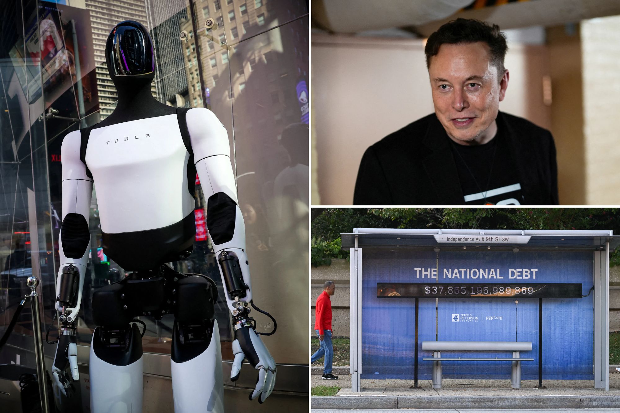 Elon Musk claims America’s ‘insanely high’ $38T debt crisis can only be solved by AI, robotics